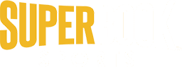 SuperBook Logo in White and Yellow